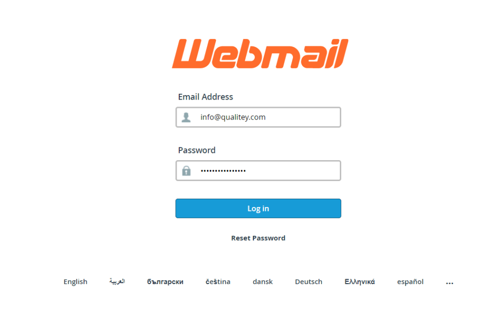 ايميلات الـ Webmail