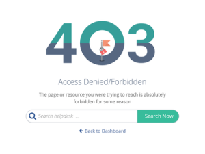ما هو الخطأ 403 Forbidden Error