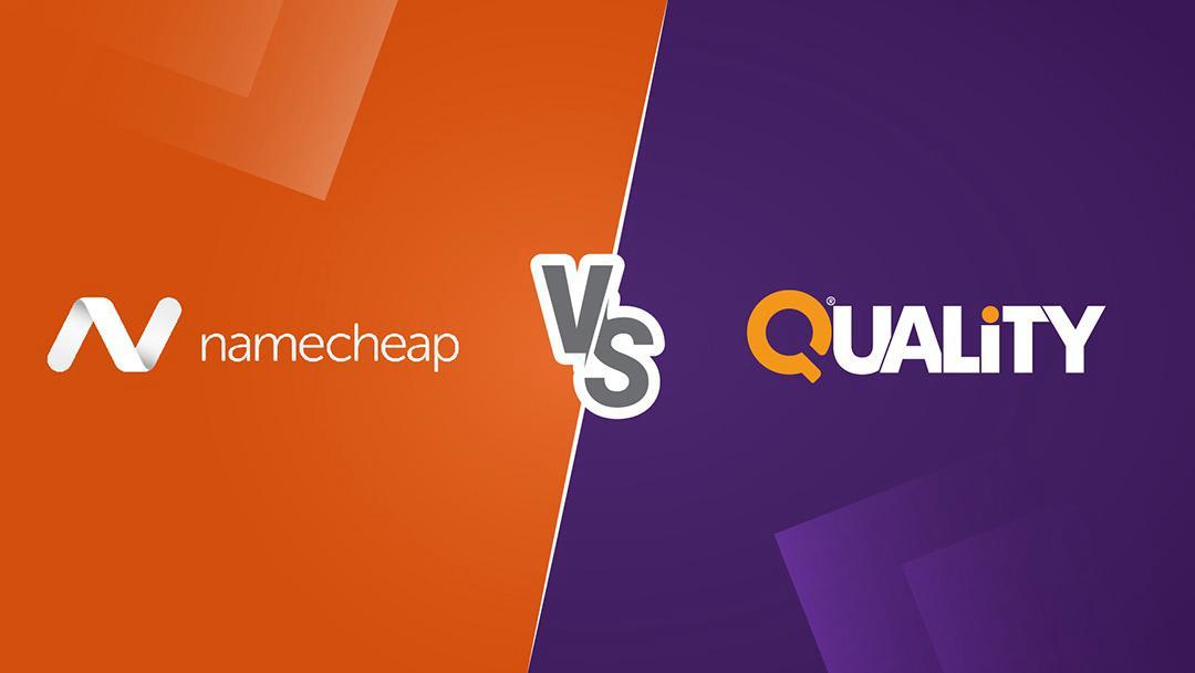 استضافة كواليتي مقابل Namecheap – مقارنة شاملة لاختيار أفضل استضافة لموقعك